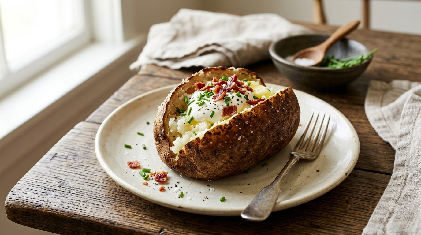 how long to bake a potato at 425