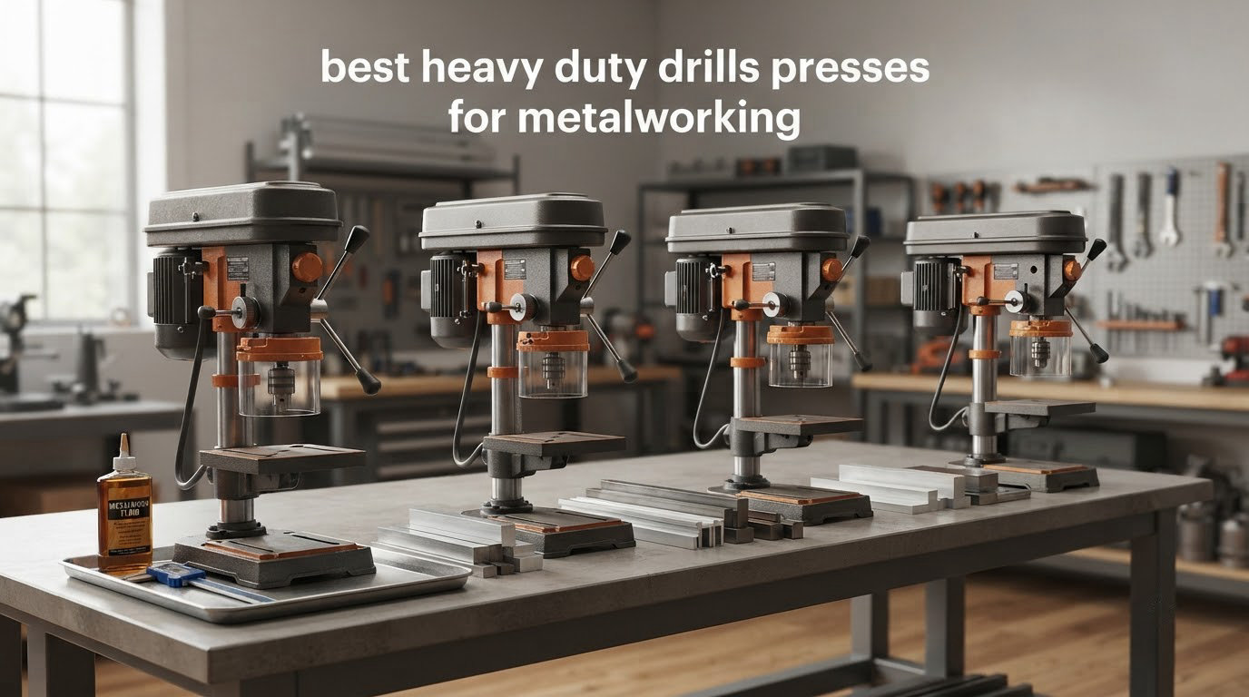 best heavy duty drills presses for metalworking