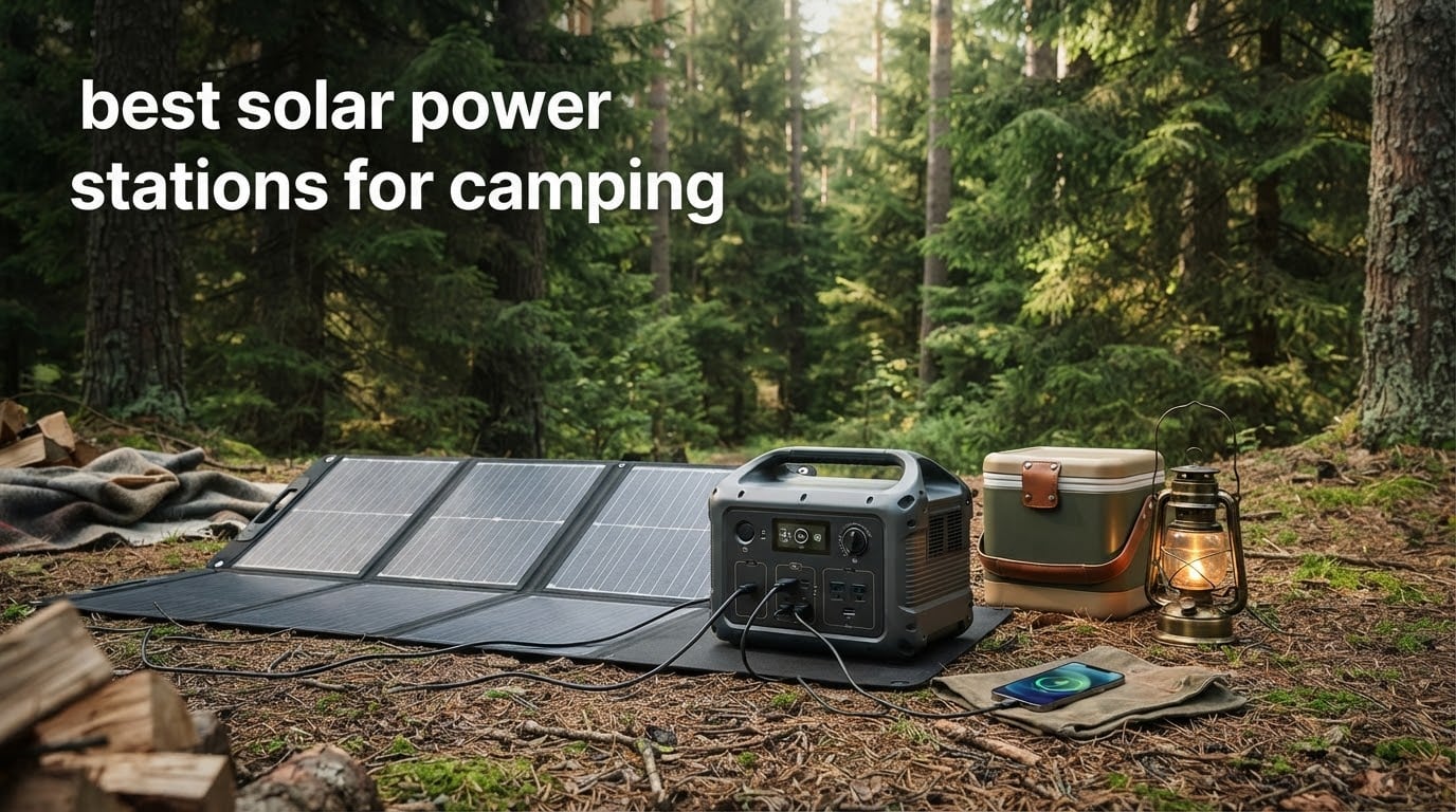best solar power stations for camping