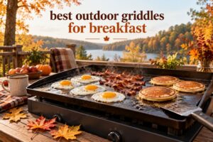 best outdoor griddles for breakfast