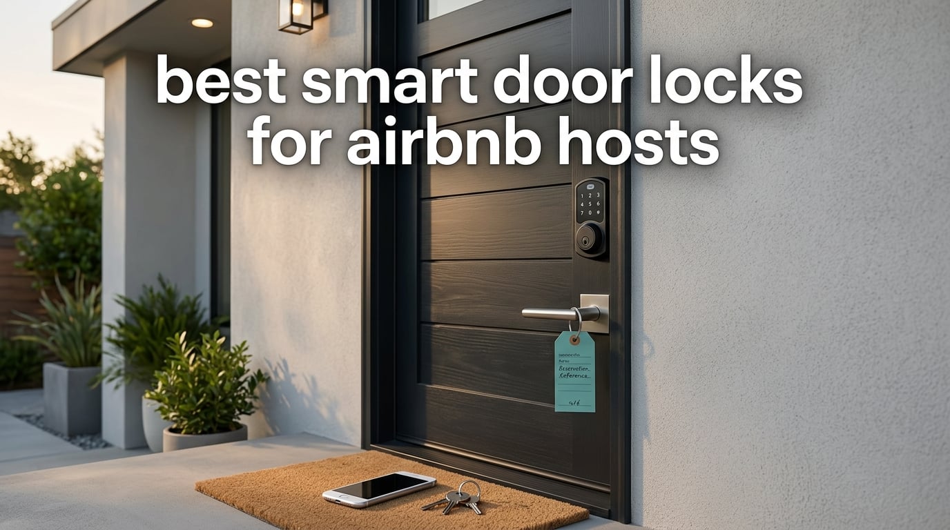 best smart door locks for airbnb hosts