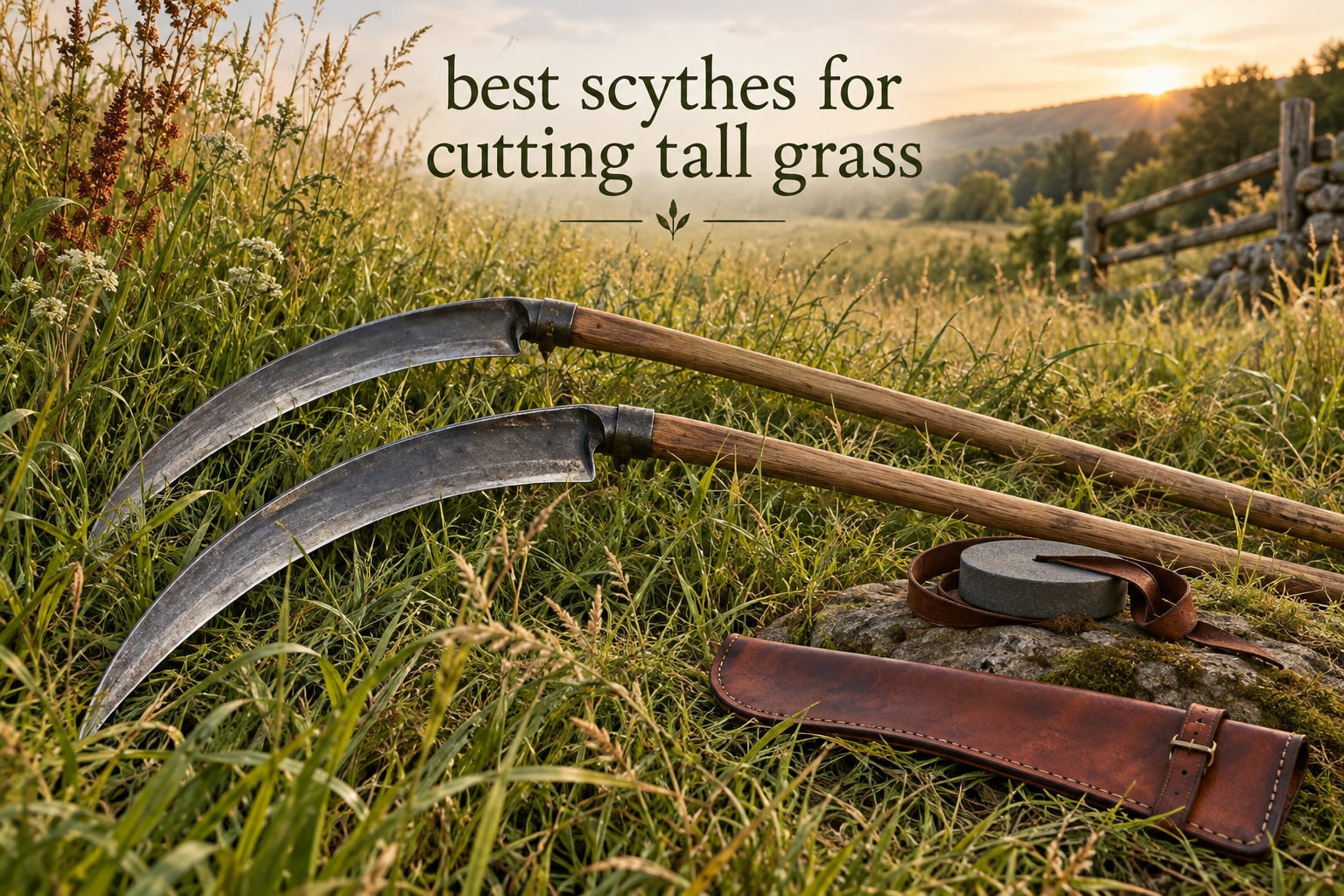 best scythes for cutting tall grass