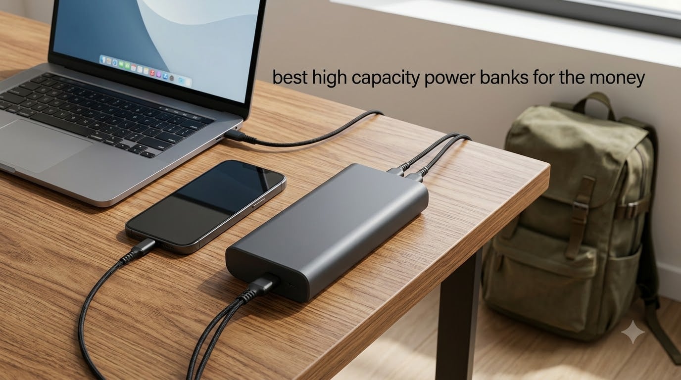 best high capacity power banks for the money