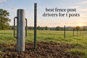 best fence post drivers for t posts