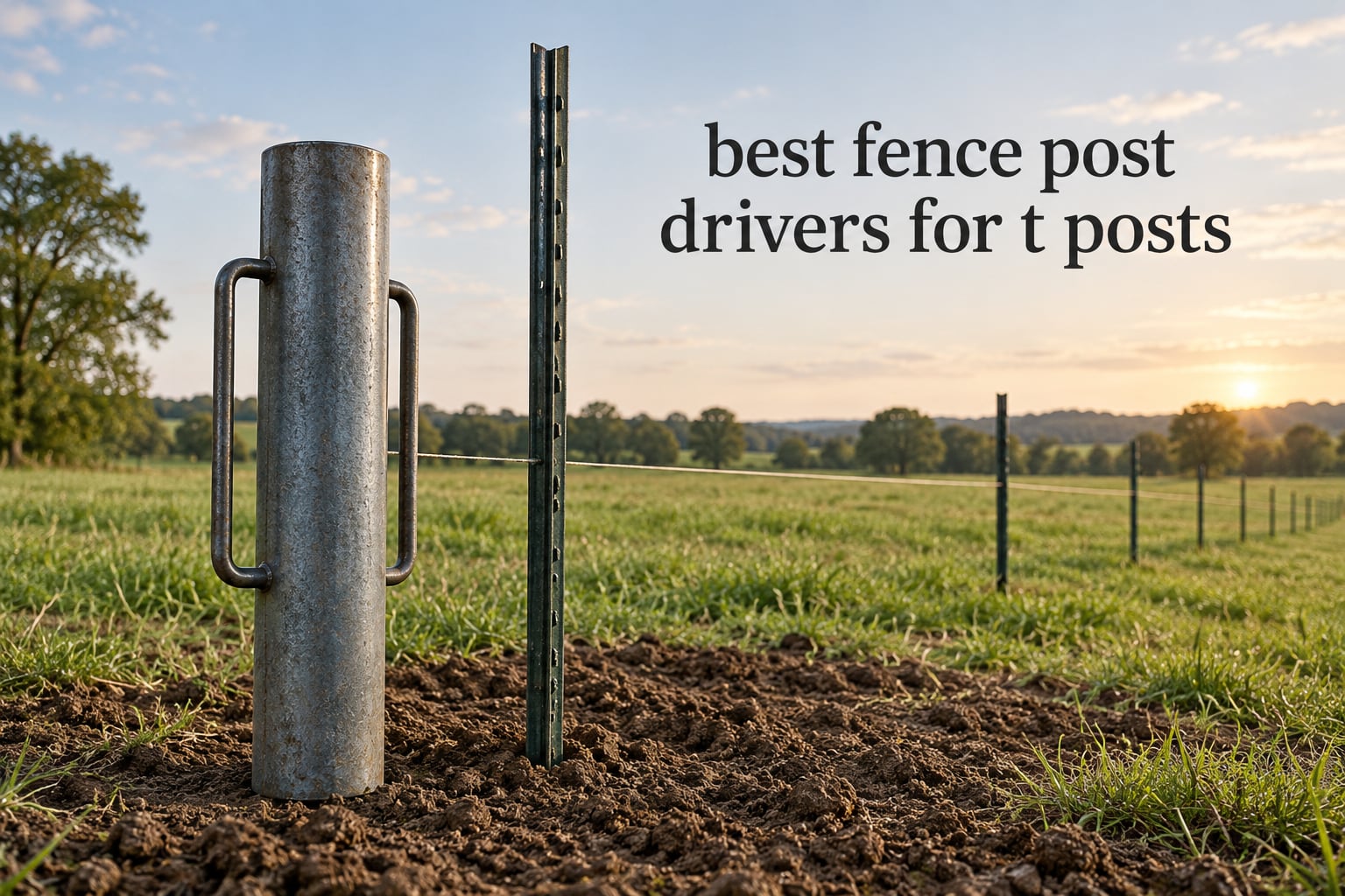best fence post drivers for t posts