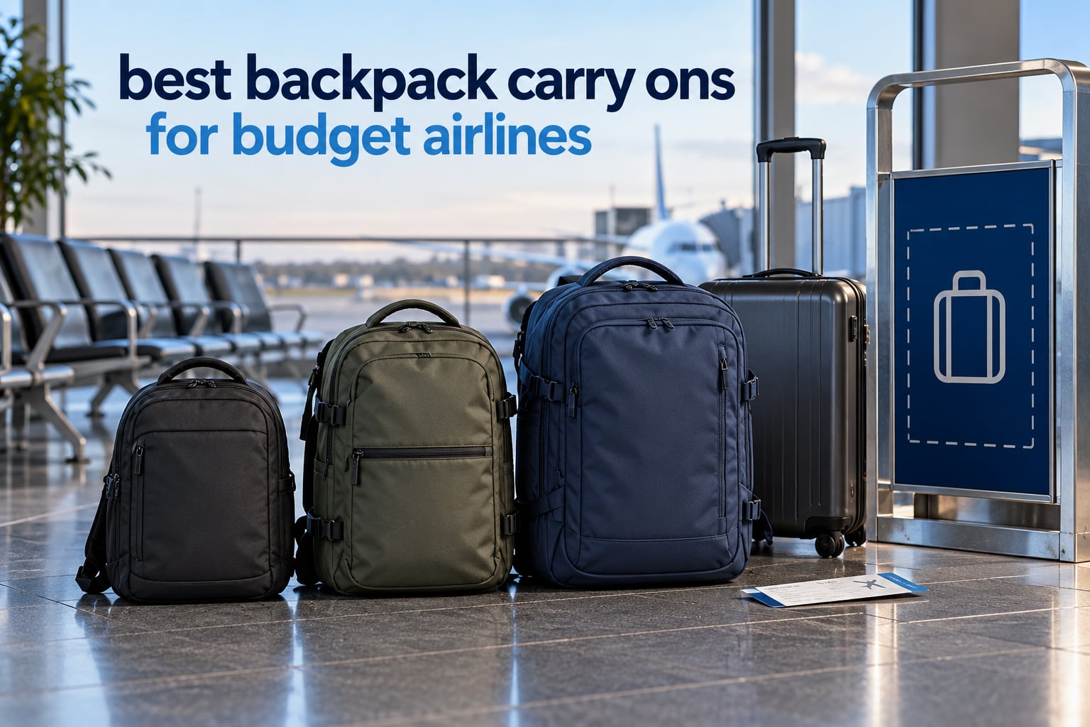best backpack carry ons for budget airlines