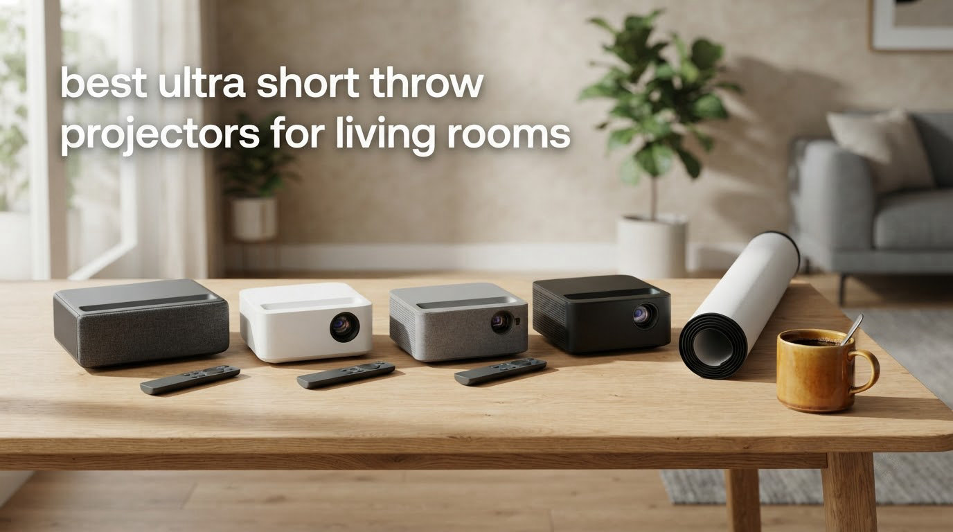 best ultra short throw projectors for living rooms