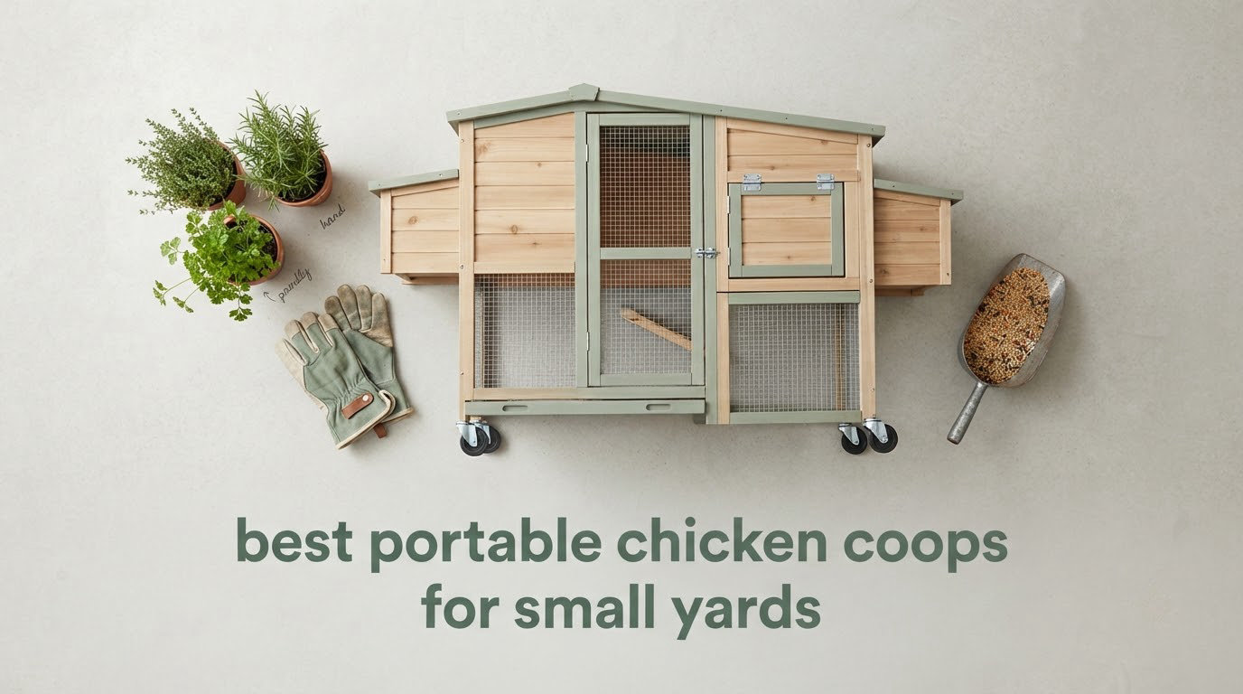 best portable chicken coops for small yards