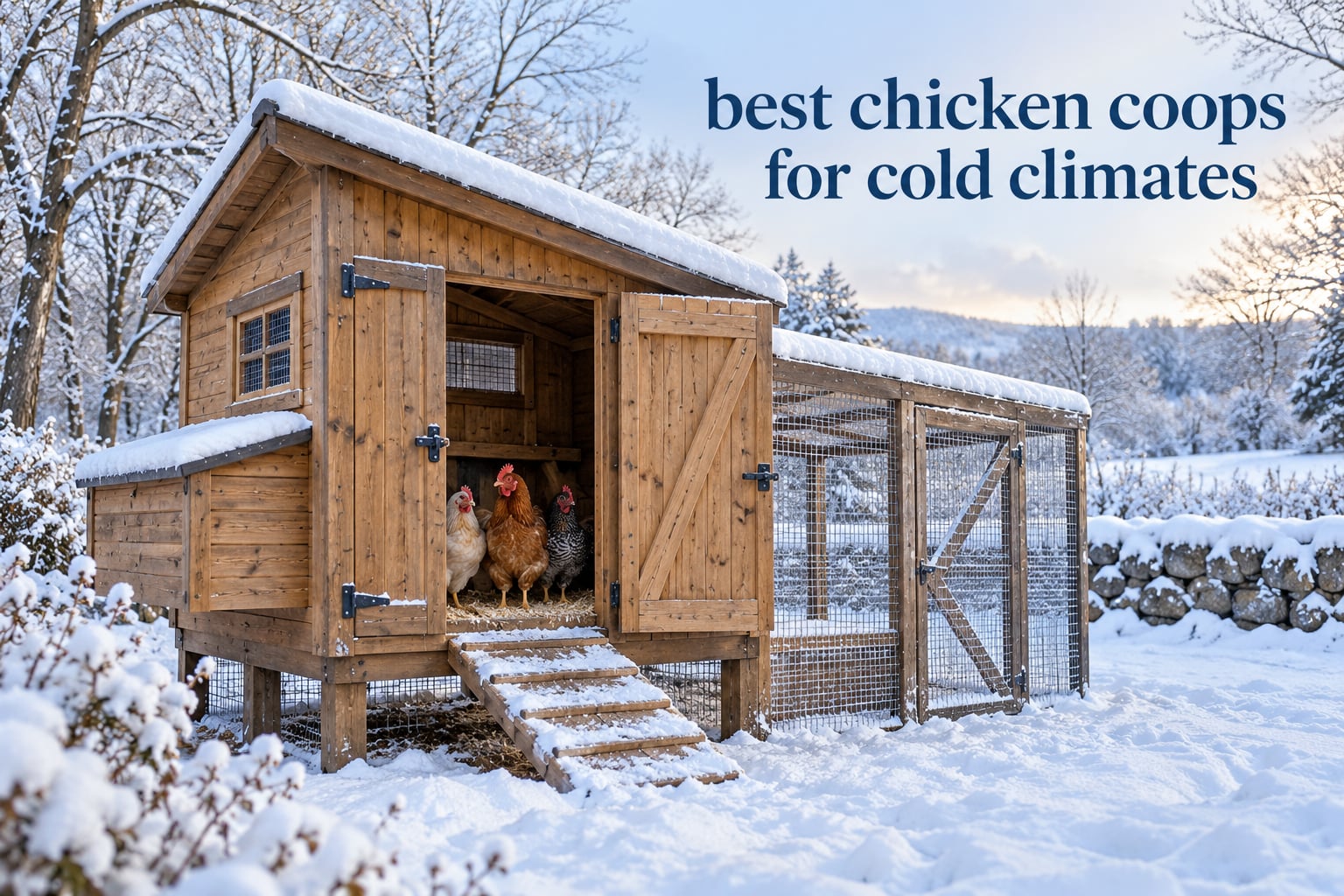 best chicken coops for cold climates