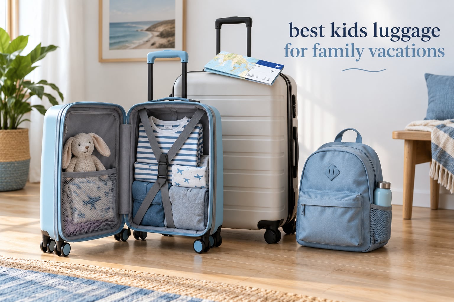 best kids luggage for family vacations