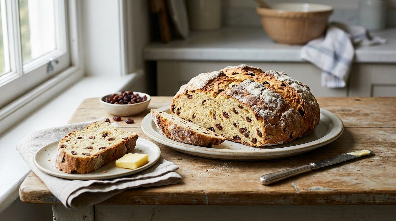 irish soda bread with raisins
