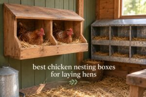 best chicken nesting boxes for laying hens