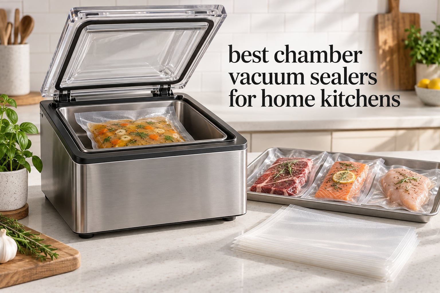 best chamber vacuum sealers for home kitchens