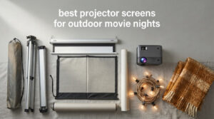best projector screens for outdoor movie nights