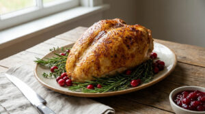 what temperature to cook a frozen turkey breast