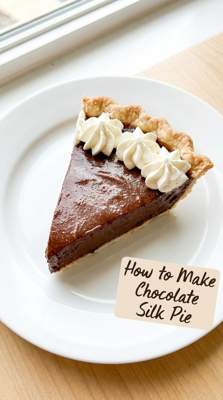 How to Make Chocolate Silk Pie