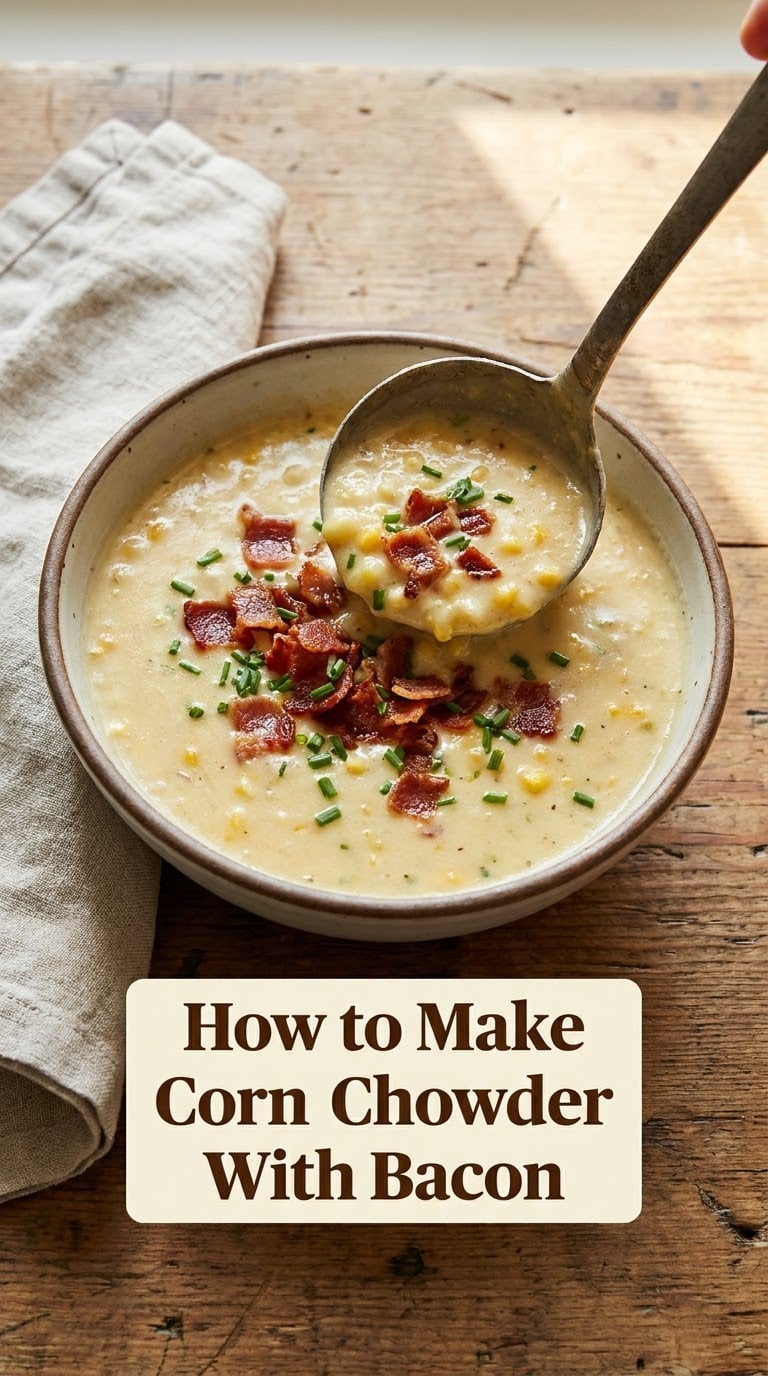 How to Make Corn Chowder With Bacon
