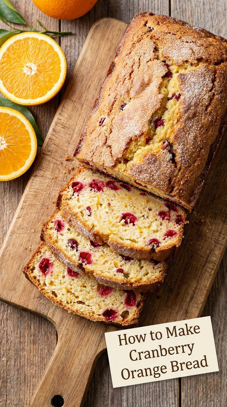 How to Make Cranberry Orange Bread
