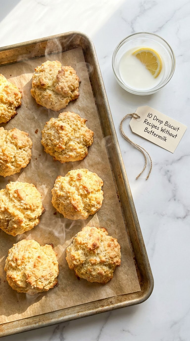10 Drop Biscuit Recipes Without Buttermilk