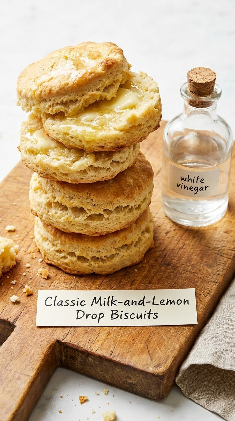 Classic Milk-and-Lemon Drop Biscuits