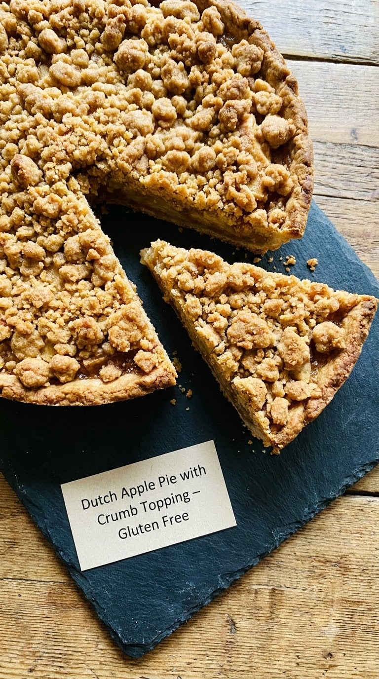Dutch Apple Pie with Crumb Topping – Gluten Free