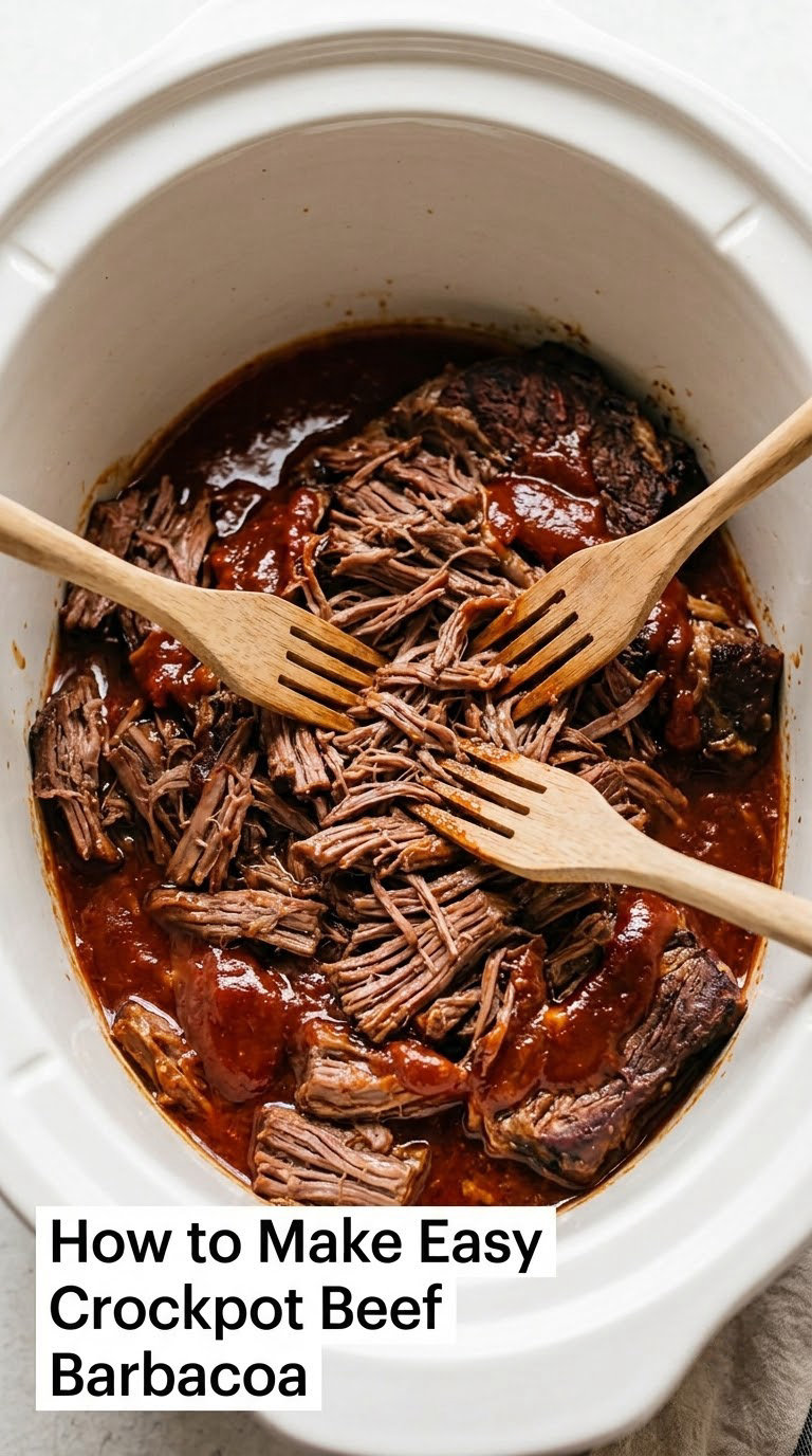 How to Make Easy Crockpot Beef Barbacoa