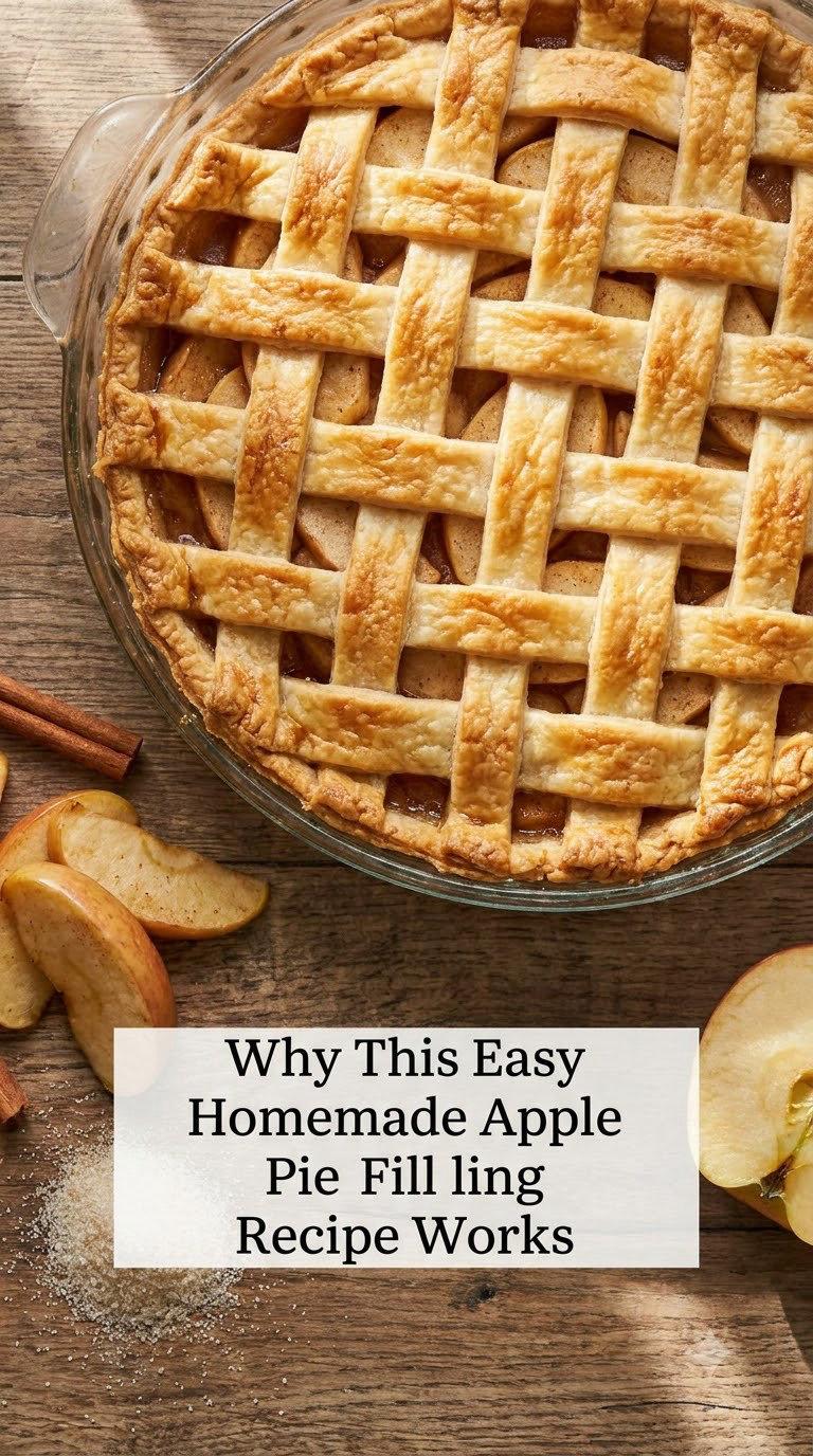 Why This Easy Homemade Apple Pie Filling Recipe Works