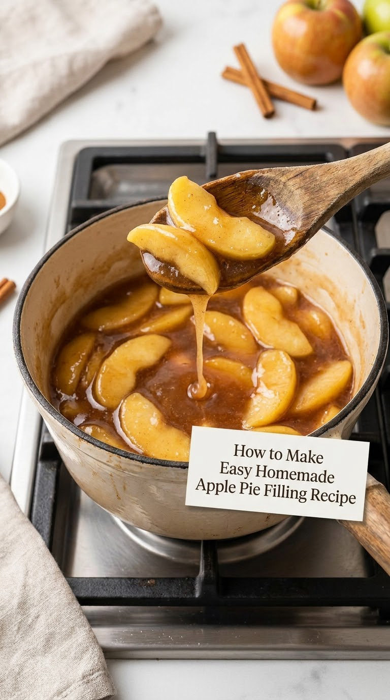 How to Make Easy Homemade Apple Pie Filling Recipe