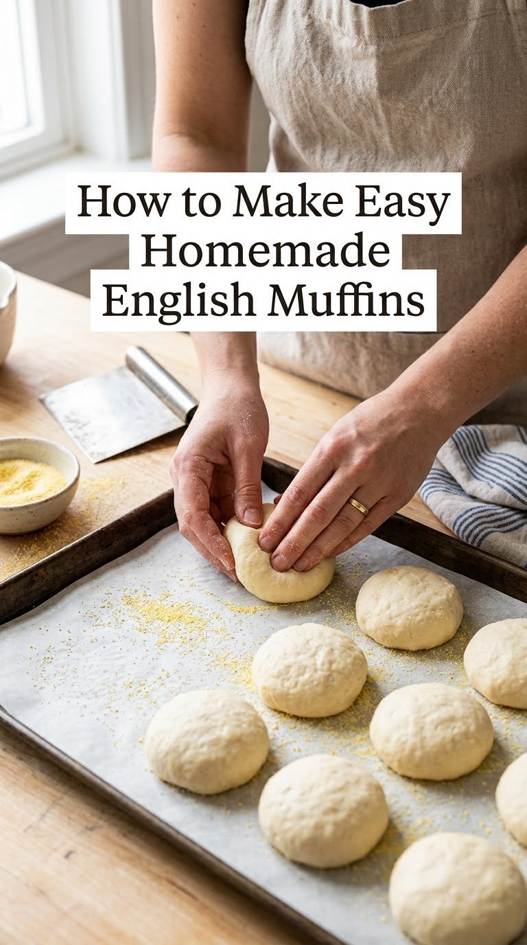 How to Make Easy Homemade English Muffins