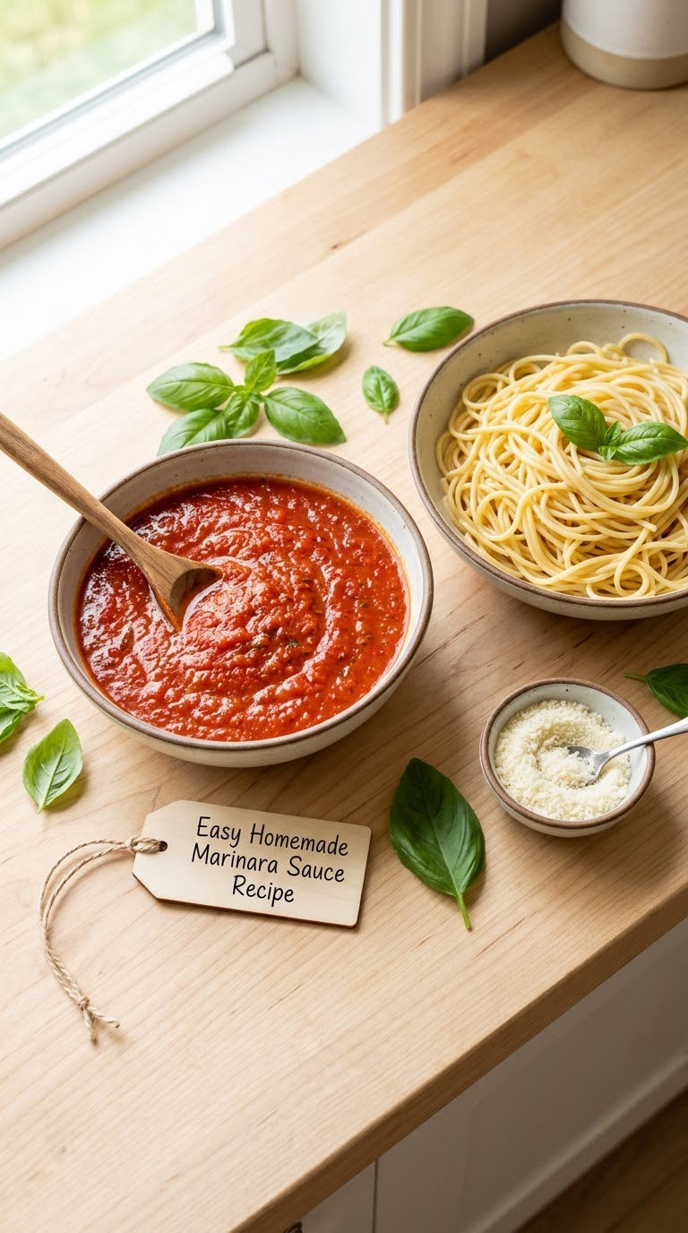 Easy Homemade Marinara Sauce Recipe