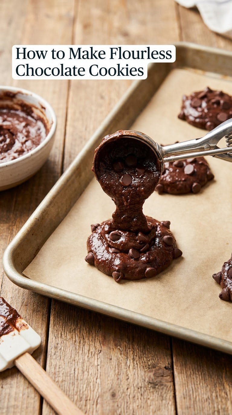 How to Make Flourless Chocolate Cookies