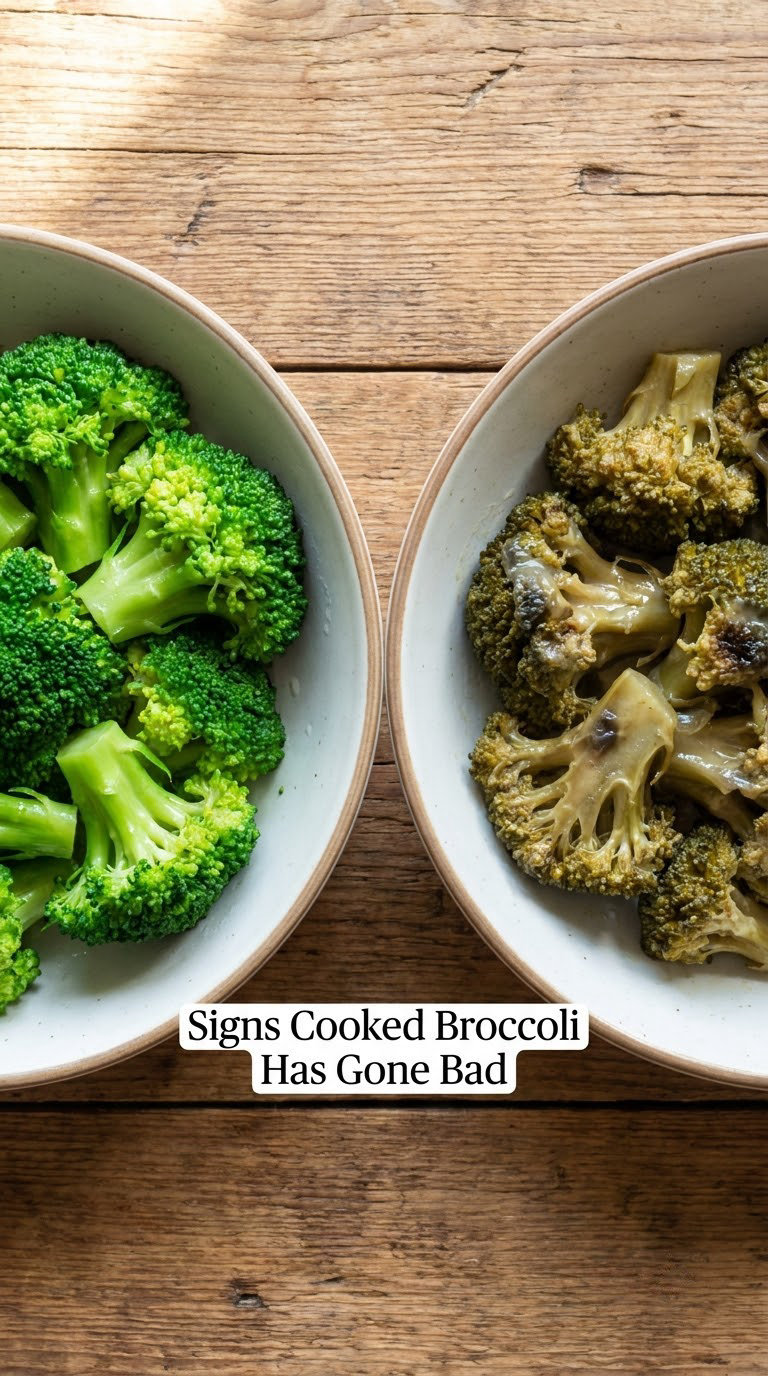 Signs Cooked Broccoli Has Gone Bad
