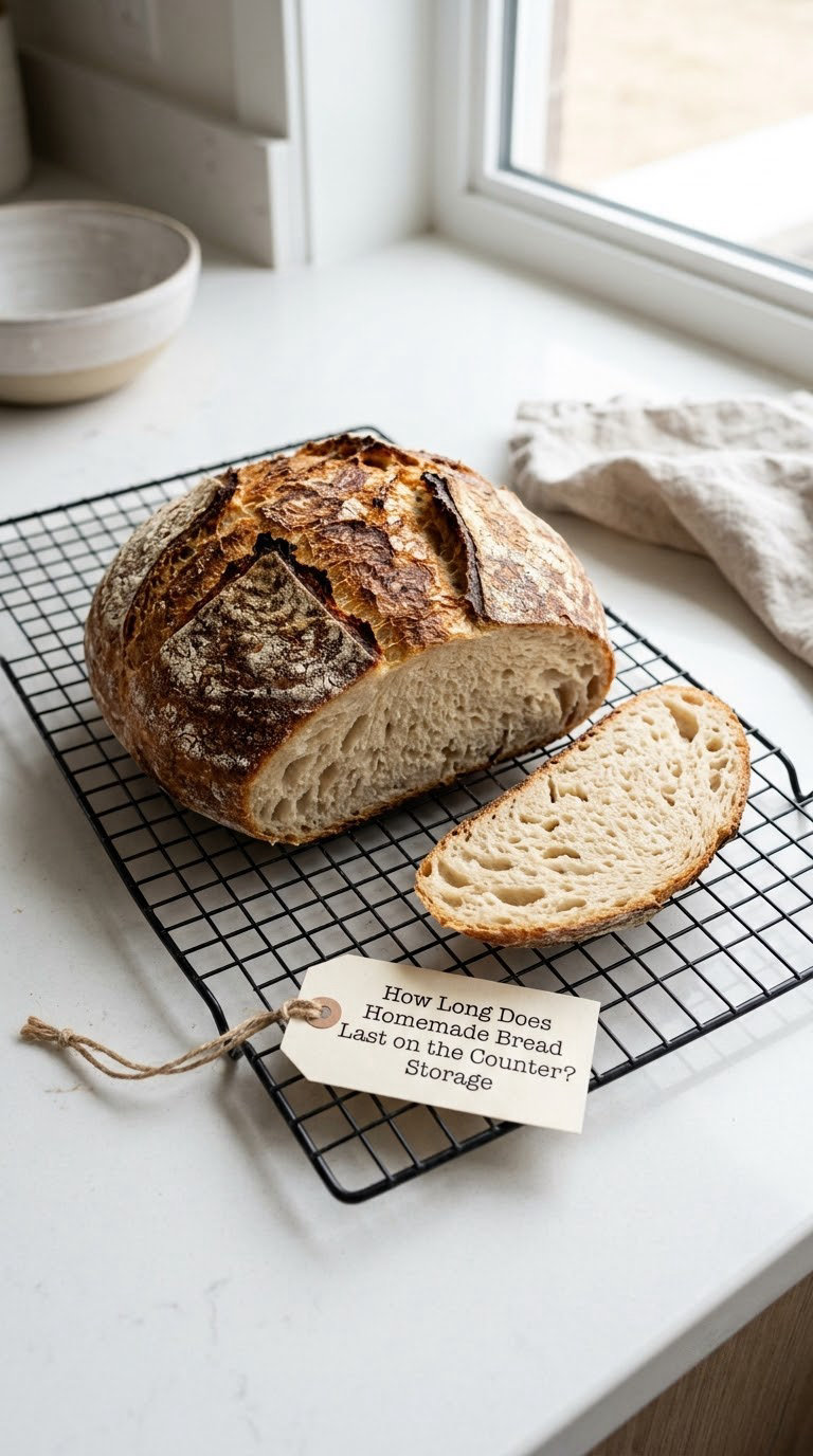 How Long Does Homemade Bread Last on the Counter? Storage