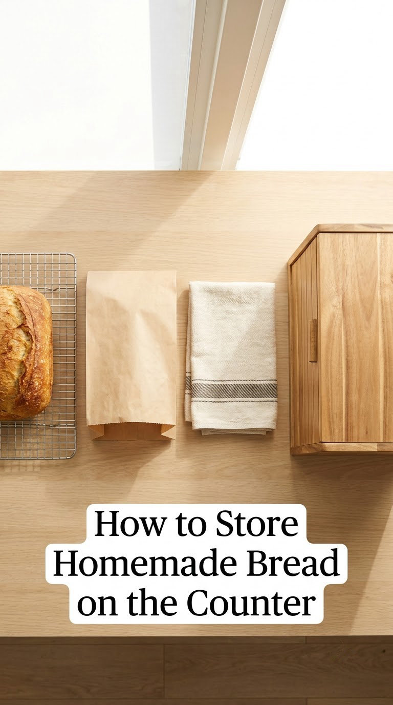 How to Store Homemade Bread on the Counter