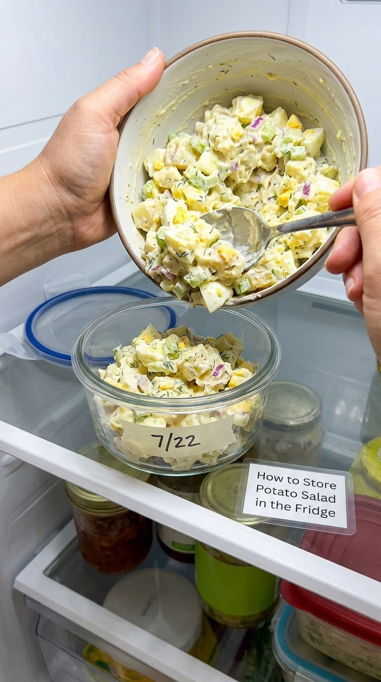 How to Store Potato Salad in the Fridge