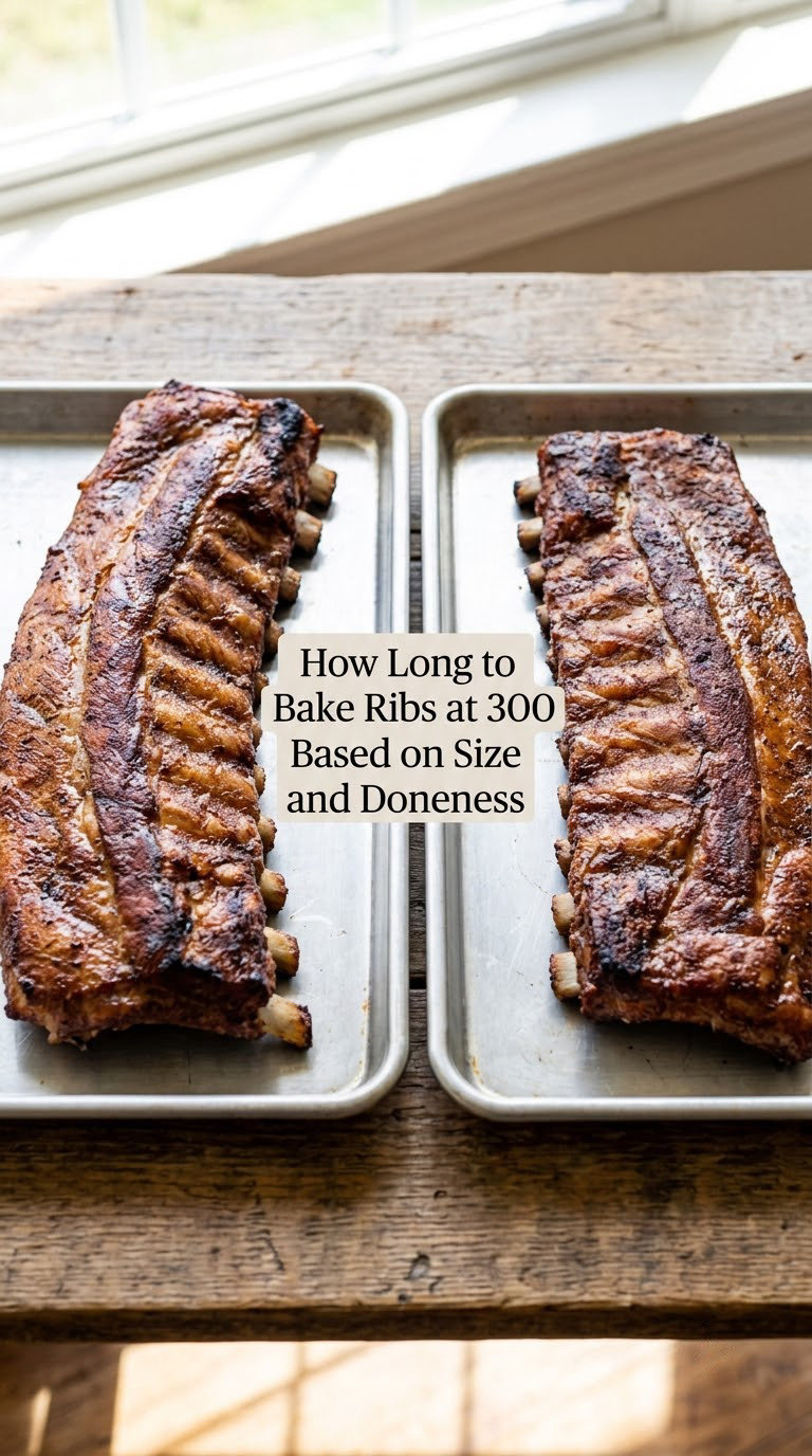 How Long to Bake Ribs at 300 Based on Size and Doneness