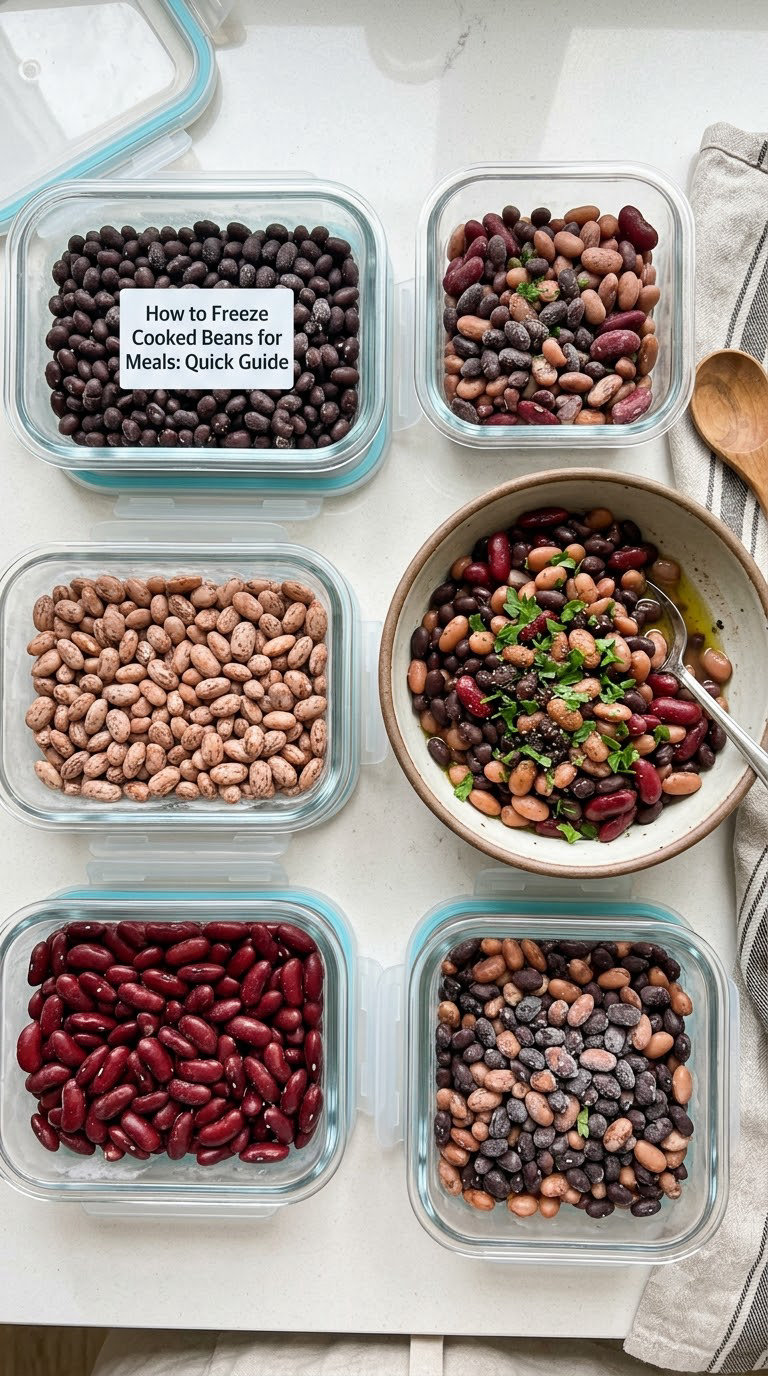 How to Freeze Cooked Beans for Meals: Quick Guide
