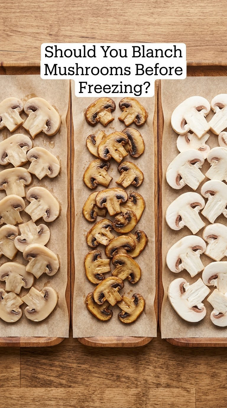 Should You Blanch Mushrooms Before Freezing?