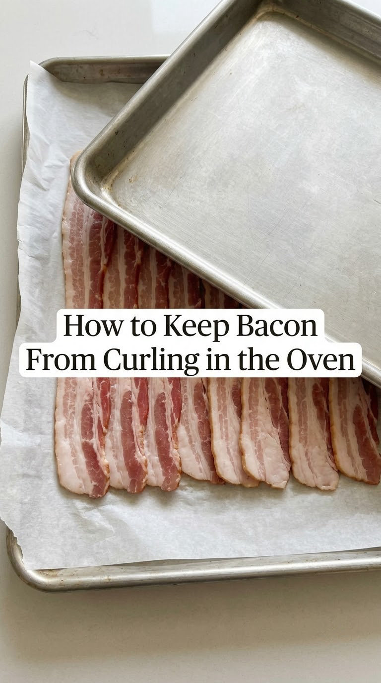 How to Keep Bacon From Curling in the Oven