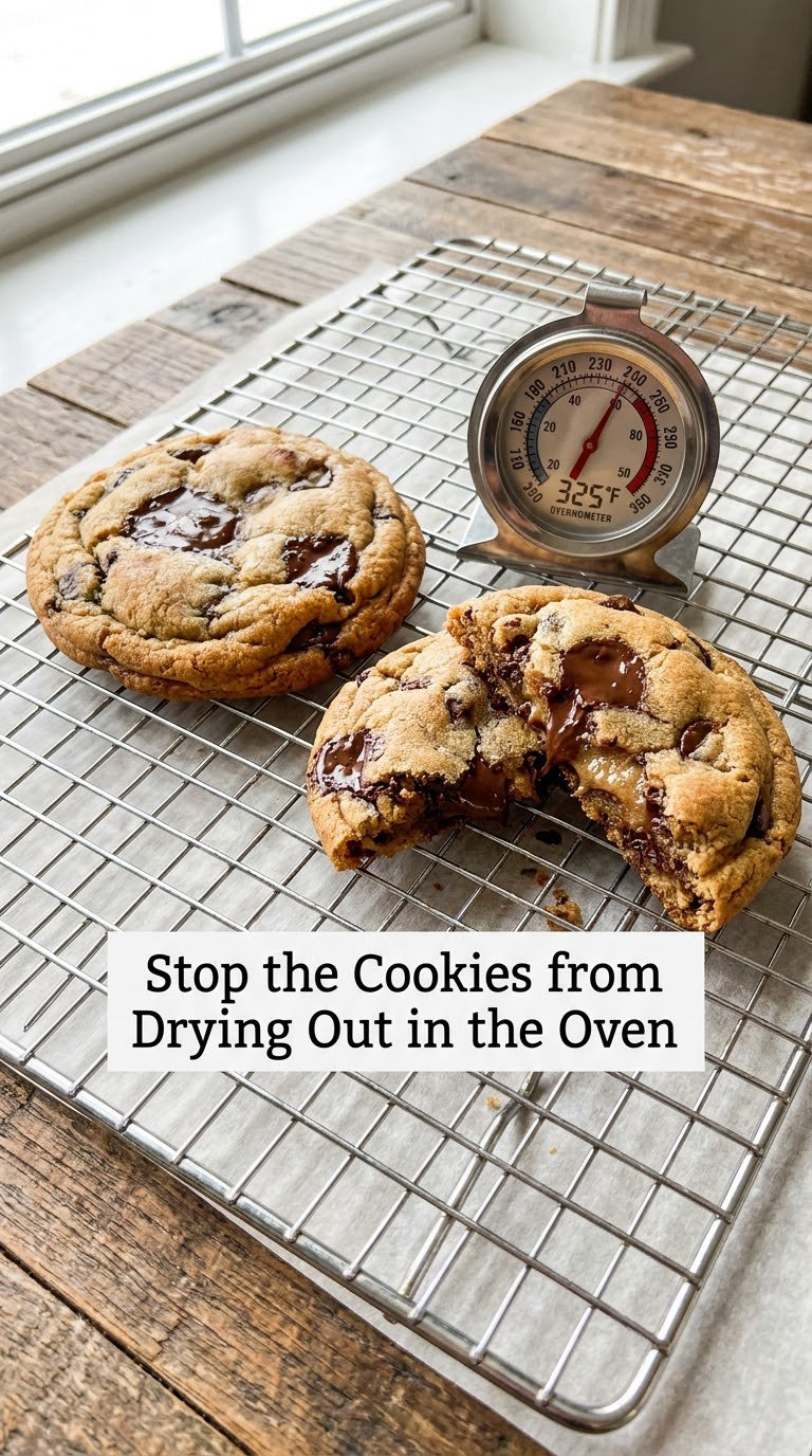 Stop the Cookies from Drying Out in the Oven
