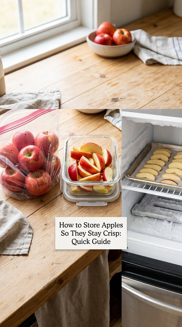 How to Store Apples So They Stay Crisp: Quick Guide