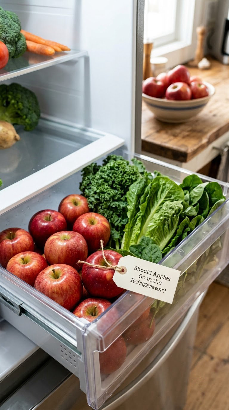 Should Apples Go in the Refrigerator?