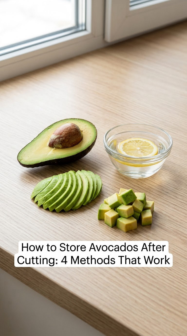 How to Store Avocados After Cutting: 4 Methods That Work