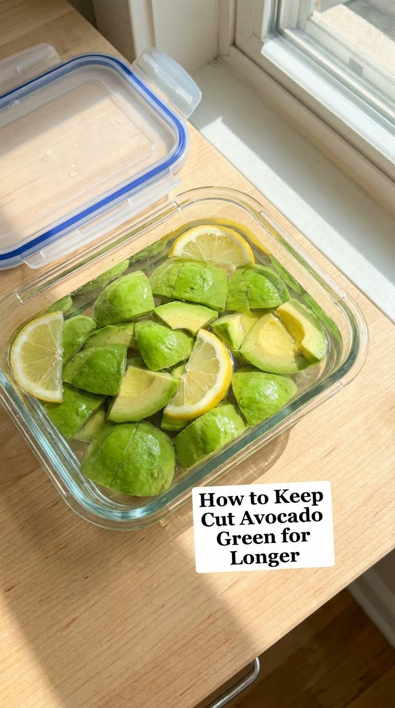 How to Keep Cut Avocado Green for Longer