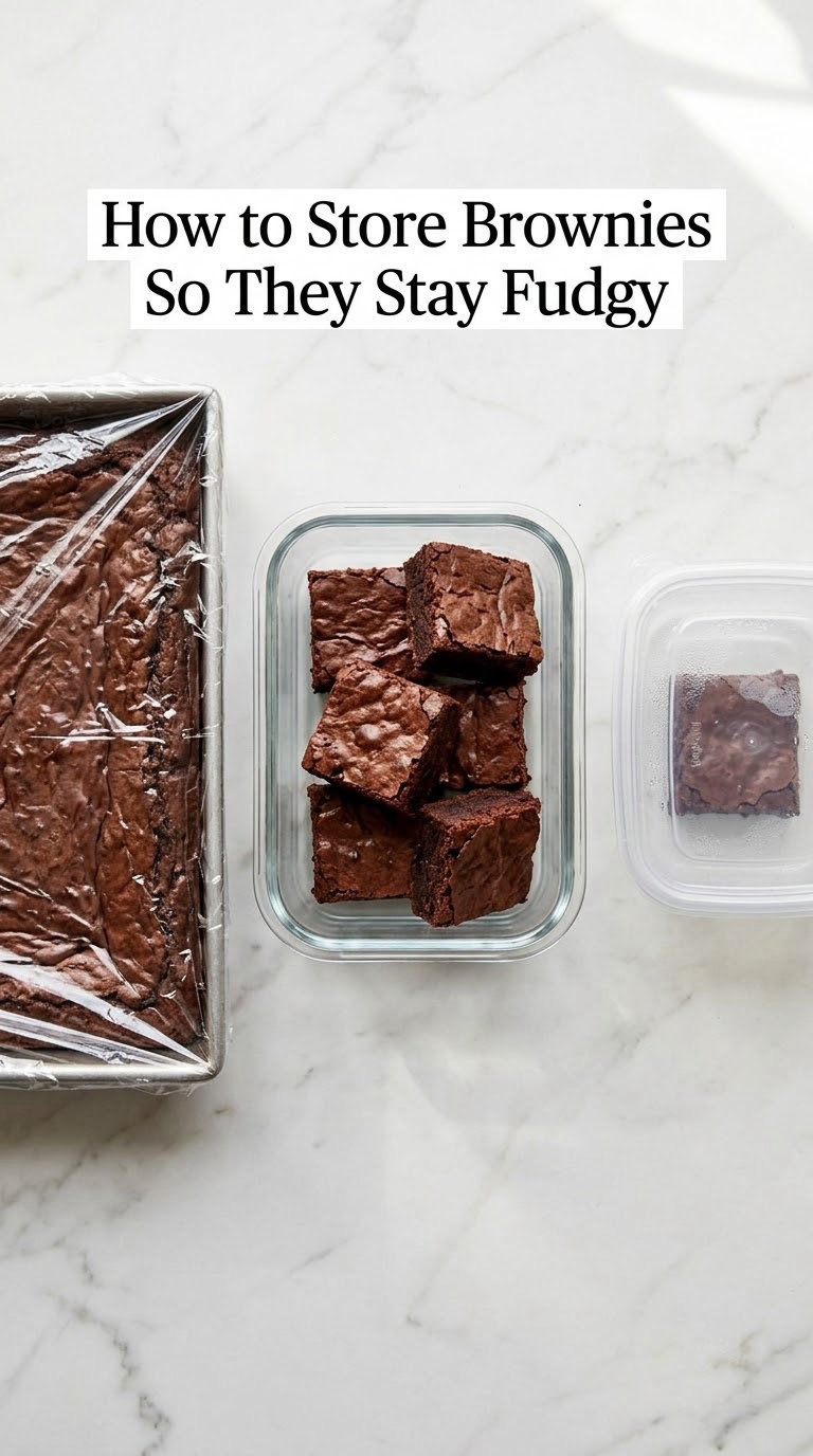 How to Store Brownies So They Stay Fudgy