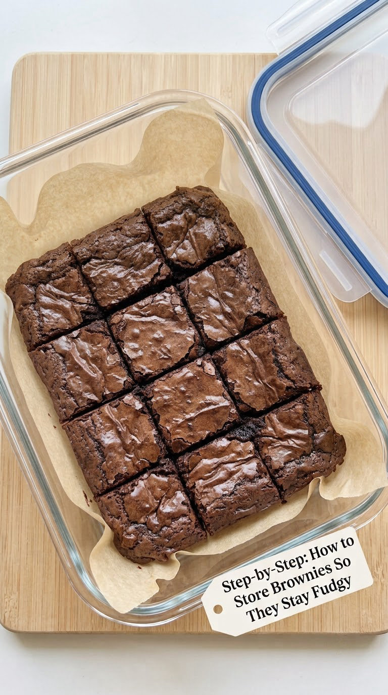 Step-by-Step: How to Store Brownies So They Stay Fudgy
