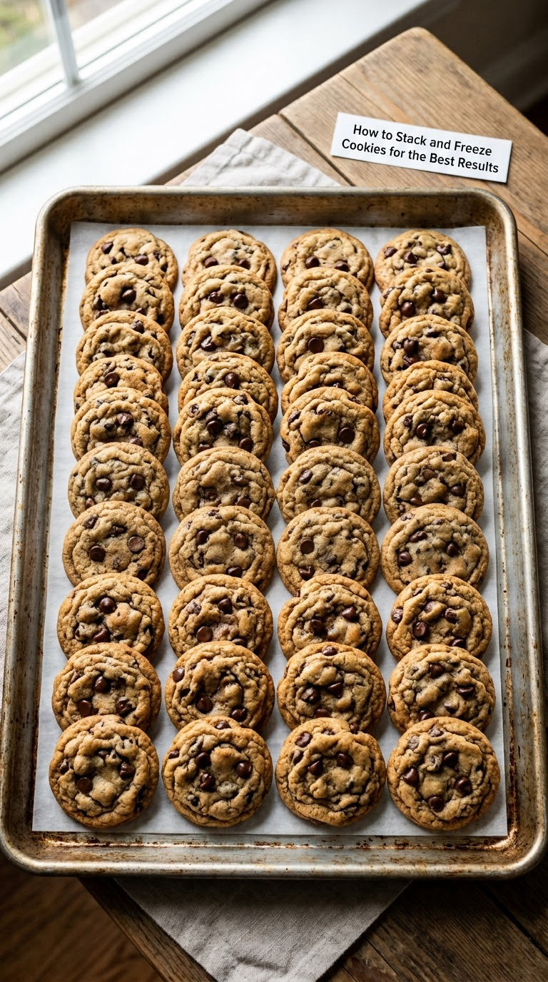 How to Stack and Freeze Cookies for the Best Results
