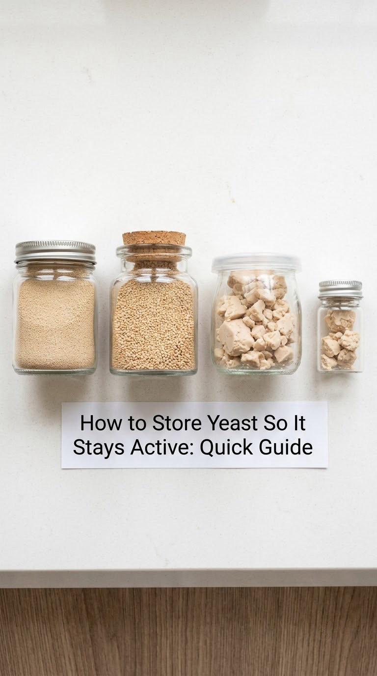 How to Store Yeast So It Stays Active: Quick Guide