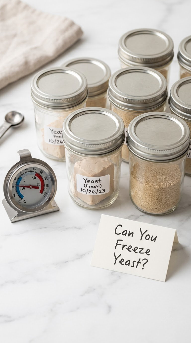 Can You Freeze Yeast?