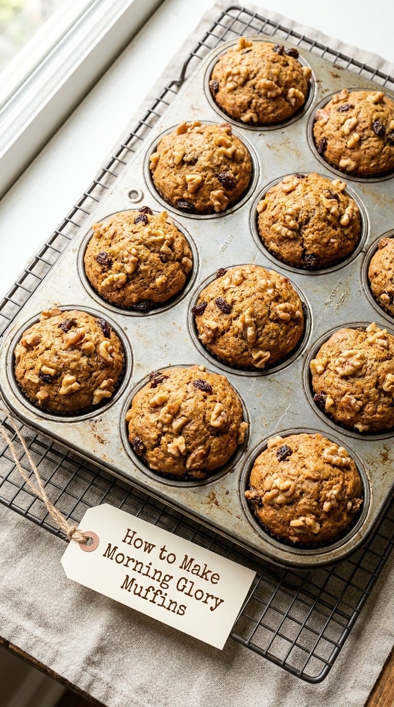 How to Make Morning Glory Muffins